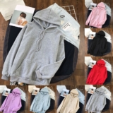 Womens Casual Long Sleeve Hoodie Sweatshirt with Pocket Streetwear Style