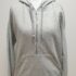 LL275 WOMENS PUMA BLACK DRAWSTRING ZIPPED SWEATSHIRT HOODIE UK 12 L EU 40
