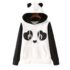 Womens Oversized Sweatshirts Highneck Pullover Long Sleeve Hoodies Tops9406
