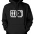 True Crime Junkie True Crime Fan Hobbies Womens Hoodie Graphic Sweatshirt