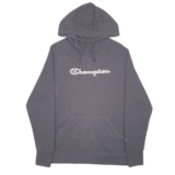 CHAMPION Hoodie Cotton Blend Jumper Sweatshirt Womens L