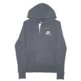 NIKE Hoodie Button Sportswear Jumper Sweatshirt Womens M
