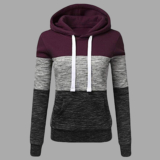Winter Womens Sweatshirt Hooded Tops Jumper Warm Hoodies Ladies Pullover Blouse