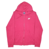 Nike Hoodie Full Zip Cotton Blend Sweatshirt Jumper Womens L