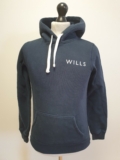 PP413 WOMENS JACK WILLS NAVY BLUE DRAWSTRING SWEATSHIRT HOODIE UK 6 XS EU 34