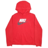 NIKE Hoodie Spellout Jumper Sweatshirt Womens M