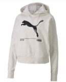 Puma Nu-tility Grey Sweatshirts and Hoodies Woman Grey Puma Size L