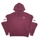 PUMA Hoodie Cotton Blend Jumper Sweatshirt Womens L