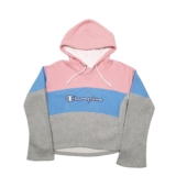 CHAMPION Hoodie Reverse Weave Jumper Sweatshirt Womens S