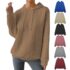 Womens Printed Long Sleeve Hoodies Tops Ladies Casual Pullover Hooded Sweatshirt