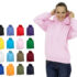 Ladies Womens Plain Zip Up Hoodie Sweatshirt Fleece Jacket Hooded Top 8 To 22UK