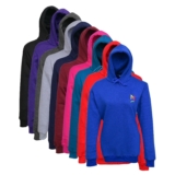 Ladies Pullover Plain Hoodies Pocket Hooded Fleece Top Sweatshirt Girl Hoody