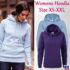 Ladies Long Sleeve Jumper Hoodies Hooded Sweatshirt Pullover Loose Fit Casual