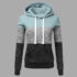 Plus Size Women’s Long Sleeve Zip V-Neck Hoodies Tops Casual Sweatshirts Shirts
