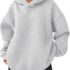Womens Hooded Sweatshirt Ladies Tops Jumper Pullover Blouse Winter Warm Hoodies