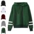 Womens 3D Gradient Long Sleeve Hoodie Tops Ladies Casual Baggy Hooded Sweatshirt