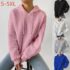 Ladies Womens Plain Zip Up Hoodie Sweatshirt Fleece Jacket Hooded Top 8 To 22UK