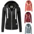 Plus Size Ladies Long Sleeve Hoodies Jumper Hooded Sweatshirt Pullover Loose Fit