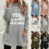 Christmas-Women The Grinch Hoodies Hooded Sweatshirt Hooded Jumper Pullover Tops