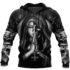 Palm Puff Hoodies For Teen Girls Butterfly Print Oversized Pullover Sweatshirt