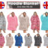 Sherpa Hoodies with Kangaroo Pouch Funny Sweatshirts with Cat Pocket Dog Carrier