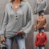 Women Hoodies Long Sleeve Hooded Sweatshirts Ladies Zip Up Cardigan Plus Size