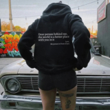 You Are Enough Hoodie Sweatshirt Dear Person Behind Me Sweatshirt Hoodie UK