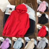 Women Long Sleeve Pocket Sweatshirt Casual Streetwear Loose Fit Hoodies