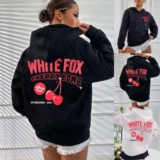 Girls Cherry⭐Fox ⭐Women Boutique Winter Hoodies Casual Sweatshirts tOP PLUS 2026