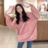 CHAMPION Womens Purple Hoodie L Cotton Blend Pullover Casual Sweatshirt