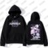 Printed Warm Hoodie for Women Long Sleeve Casual Sweatshirts with Hood
