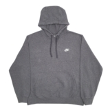 NIKE Hoodie Cotton Blend Jumper Sweatshirt Womens L