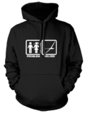 Problem Solved Gliding Glider Mens Funny Unisex Womens Hoodie