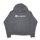CHAMPION Hoodie Cotton Blend Jumper Sweatshirt Womens S