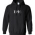 Ladies Black Boutique Hoodies Casual Baggy Hooded Sweatshirts Tops Size 8-20 Hot