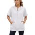 Womens Retro Printed Hoodie Long Sleeve Sportswear Hiphop Style Polyester