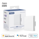Aqara Smart Wall Switch H1 (with neutral, single rocker) – Aqara Hub Required