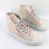 Converse All Star Low Trainers Uk Size 3.5 White Leather