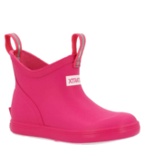 XTRATUF Girl’s Neon Pink Slip On Ankle Deck Boots XKAB451C