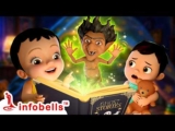 👻 Chitti Chitti Bhoot Aa Gaya! 👻 | Funny Ghost Song for Kids | Hindi Nursery Rhymes | Infobells