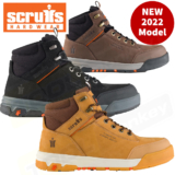 Scruffs Safety Work Boots – New Switchback 3 – Tan, Black or Brown – 7 – 12