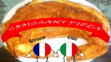 How to make a wonderful croissant pizza