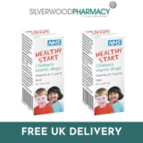 2x Healthy Start Vitamins A, C , D Drops 10ml for Babies and Toddlers
