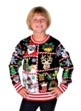 SOCAL LOOK Kids Ugly Christmas Sweater – Funny Holiday Pullover for Boys & Girls