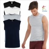 Mens Valueweight Tank Top Classic Fit Crew Neck T-Shirt Sleeveless Gym T Shirt