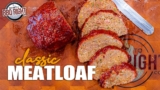 Smoked Meatloaf with Beef & Pork