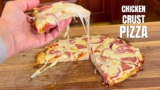 High Protein Chicken Crust Pizza | No Flour, Low Carb & Gluten Free