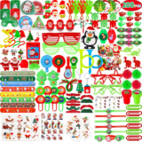 200Pcs Christmas Party Favors Assortment Toys for Kids Stocking Stuffers Birthda