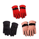 Winter Snow Mittens Boys Girls Full Finger Thermal Gloves for 3-13 Years Kids