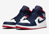 Nike Air Jordan 1 Mid SE ‘Olympic’ USA UK Size 7, USA Size 8